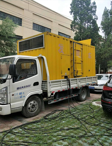 罗湖发电车出租-柴油发电机组排烟系统设计要求及其考虑因素