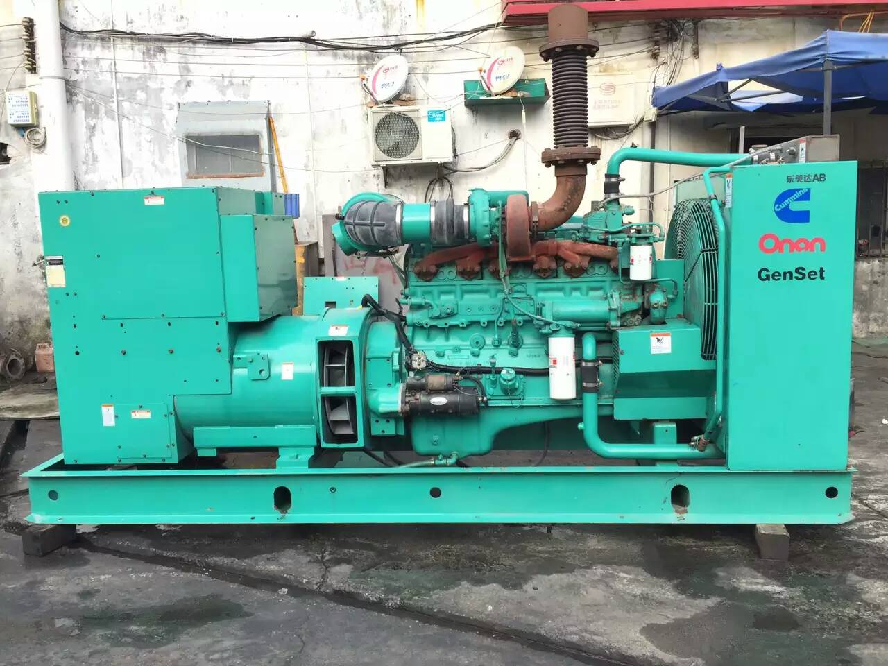 罗湖租赁发电机-柴油发电机不正常冒烟的原因